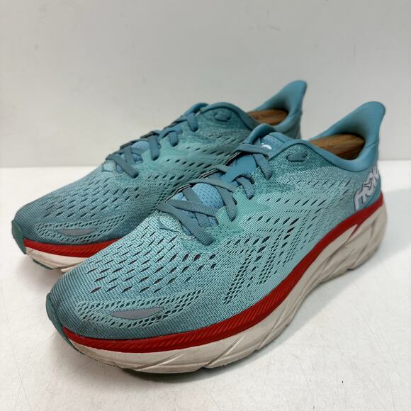 GOOD Hoka One One Women's Clifton 8 Road Running Shoe Size 10 - Picture 3 of 12